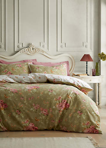 Bridgerton By Catherine Lansfield Penelope Floral Duvet Cover Set Bonprix