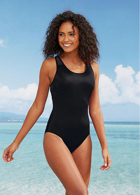 Racer Back Swimsuit By Bonprix Bonprix