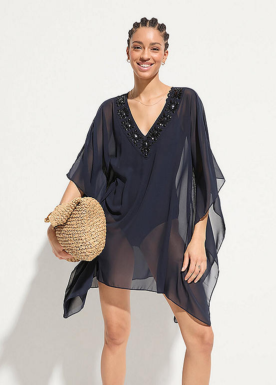 Sheer Beach Cover Up By Bonprix Bonprix