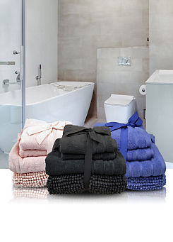 Allure 4 Piece Bath Mat & Towel Bale