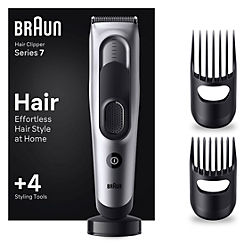 Braun Hair Clipper Series 7 HC7390 - Hair Clippers for Men with 17 Length Settings