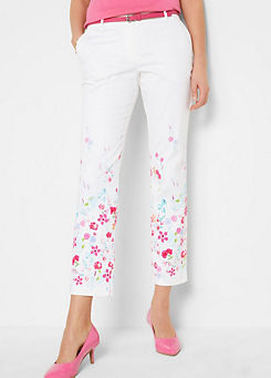 Bright Floral Trousers