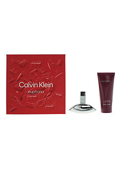 Calvin Klein Euphoria For Women Set - Eau De Parfum 30ml & Body Lotion 100ml