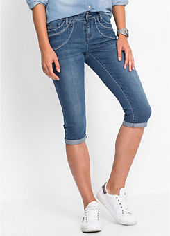 Cropped 5 Pocket Jeans