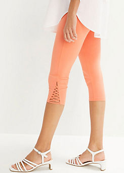 Cropped Laced Leggings