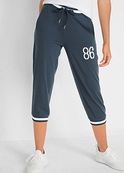 Cropped Tracksuit Bottoms