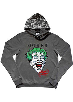 DC Comics Mens Joker Hoodie