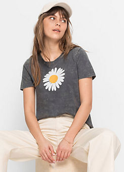Daisy Print T-Shirt