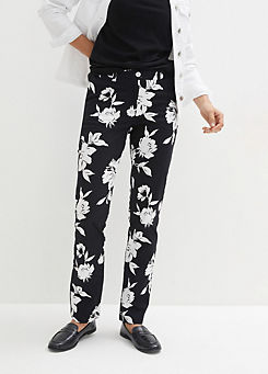 Floral Cotton Trousers