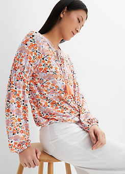 Floral Jersey Tunic