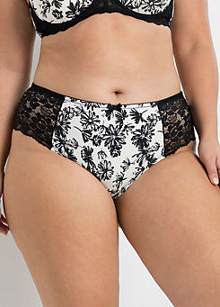 Floral Lace Hipster Briefs