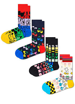 Happy Socks 4-Pack Disney Gift Set
