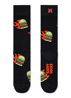 Happy Socks Flaming Burger Socks