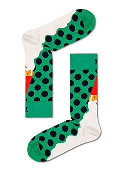 Happy Socks Santa’s Beard Ladies Socks