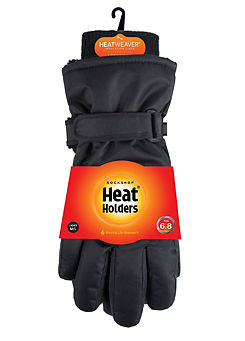 Heat Holders Ladies Core Ski Gloves - Black