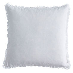 Kaleidoscope White Freya Linen Cotton 45 x 45cm Cushion