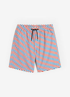 Kids Stripy Swim Shorts