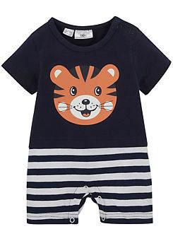 Kids Tiger Print Romper Suit