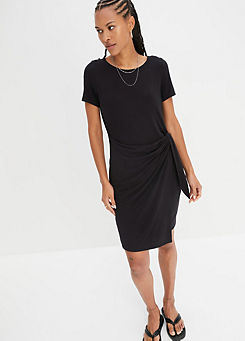 Knotted Jersey Dress