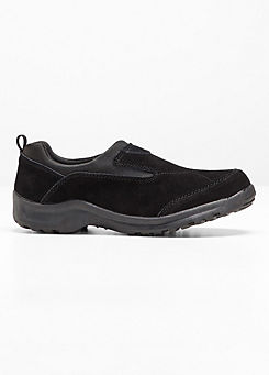 Leather Slip-On Trainers