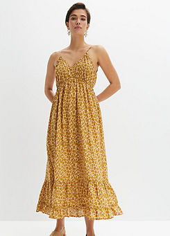 Leopard Print Maxi Dress