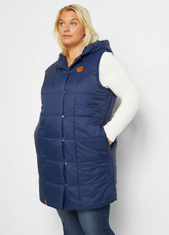 Longline Quilted Gilet