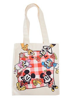 Loungefly Kids Disney Mickey & Friends Picnic Canvas Tote Bag