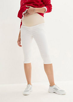 Maternity Cropped Jeans