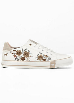 Mustang Floral Trainers