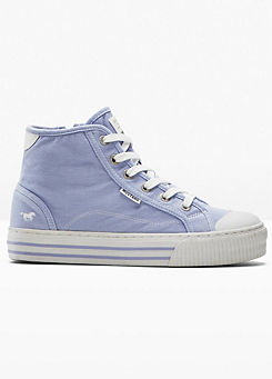 Mustang Lace Up Hi-Top Trainers