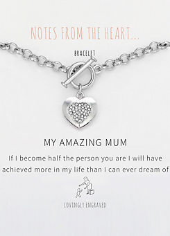 Notes From The Heart ’My Amazing Mum’ Bracelet