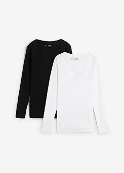 Pack Of 2 Jersey Tops