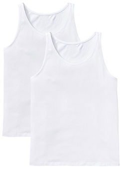 Pack of 2 Cotton Vests