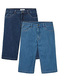 Pack of 2 Denim Shorts