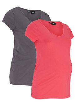 Pack of 2 Essential Maternity T-Shirts