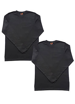 Pack of 2 Thermal Long Sleeved Base Layer Tops
