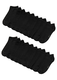 Pack of 20 Pairs of Trainer Socks