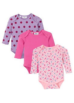 Pack of 3 Baby Bodysuits