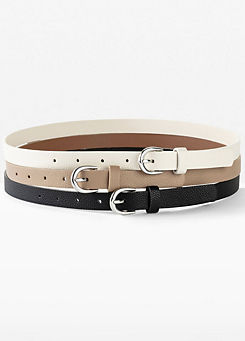 Pack of 3 Belts