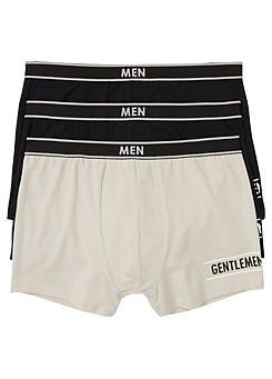 Pack of 3 Fitted Boxer Shorts