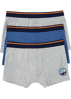 Pack of 3 Fitted Boxers