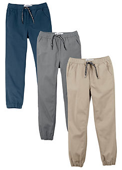 Pack of 3 Pairs of Kids Trousers