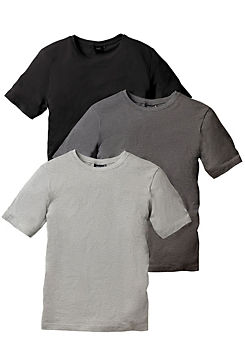 Pack of 3 Round Neck T-Shirts