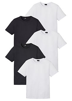 Pack of 5 Crew Neck T-Shirts