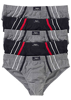 Pack of 5 Piped Briefs