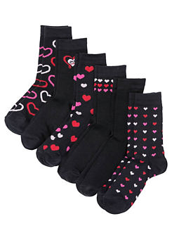 Pack of 6 Pairs Of Socks