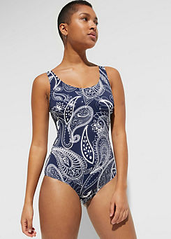 Paisley Print Swimsuit Sustainable