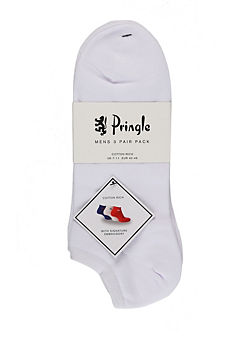 Pringle Men’s Pack of 3 Secret Lower Cut Socks