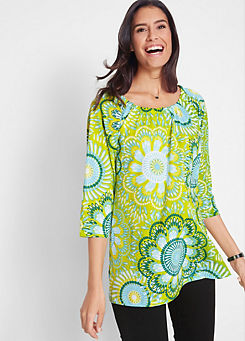 Psychedelic Print Tunic