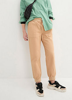 Pull-On Cotton Trousers